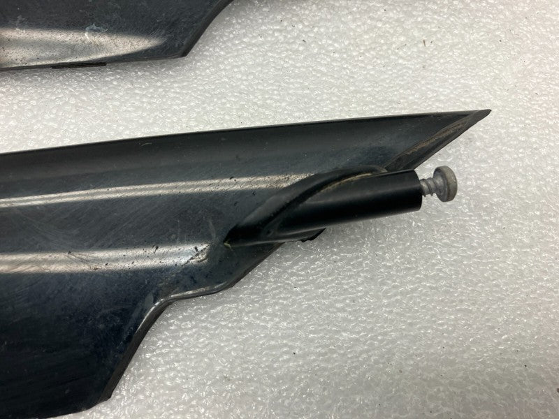 600938800C 12-15 Model S Front Left & Right Bumper Fog Lamp Upper Trim Molding 6009388-00-C