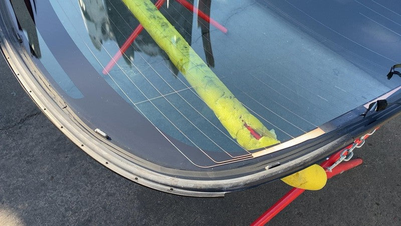 ⭕ 2024-2025 Tesla Model 3 M3 REAR BACKLITE PANORAMIC ROOF GLASS OEM 17