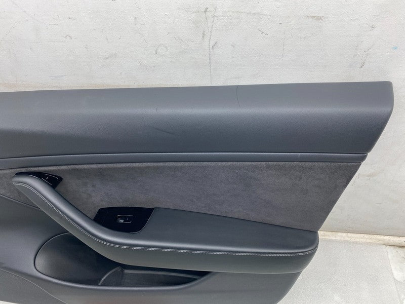 109041101J 2017-2020 Tesla Model 3 Front Passenger Side Interior Door Panel Trim Card Right