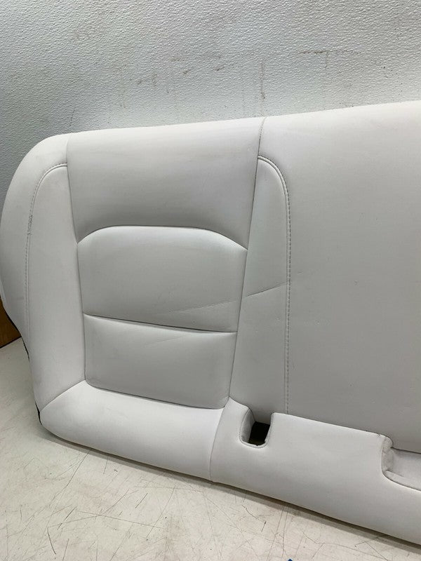 ⭕ 17-23 Model 3 Rear 2nd Row Lower Seat Cushion Pure White Leather 145