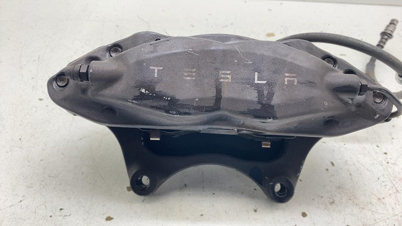 ⭕ 2012-2020 Tesla Model S Front Driver Side Caliper w/ Brake Hose Line