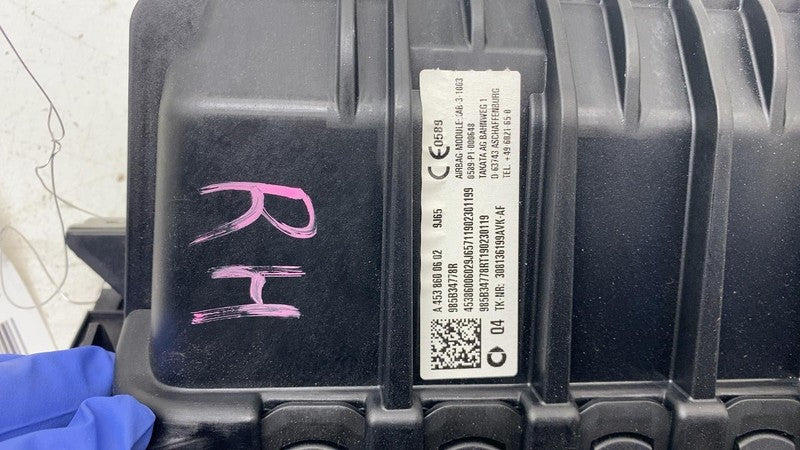 ⭕ 2019 Smart EQ Fortwo Front Right Dashboard Dash SRS Airbag Module A4