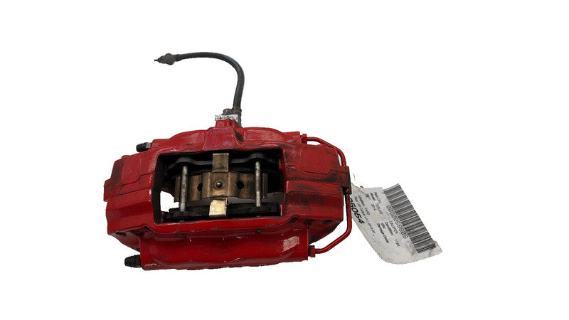 ⭕ 2012-2020 Tesla Model S Rear Driver Side Caliper Red w/ Brake Hose Line Left