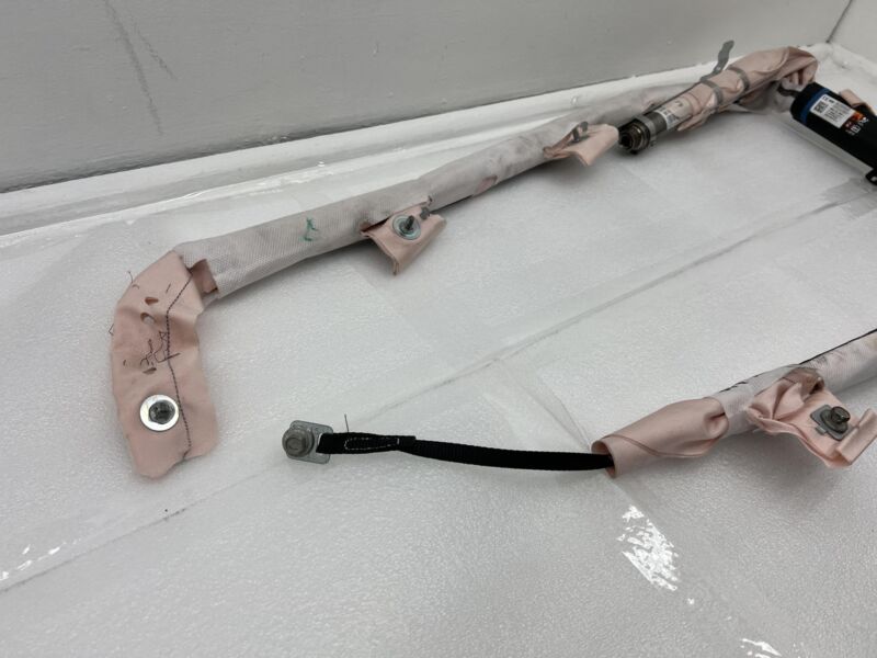 100526100D 2012-2020 Tesla Model S Driver Side Roof Curtain Safety Airbag Left LH Assembly