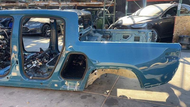 ⭕2022-2024 Rivian R1T Rear Quarter Panel Left & Right Structural Cut Blue EXP007