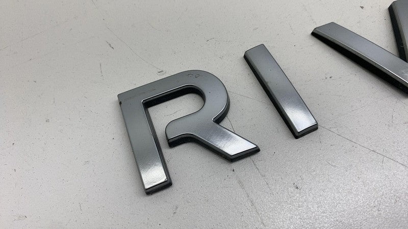 ⭕ 2025 Rivian R1S Tailgate Nameplate Emblem Trim Badges Applique Lette
