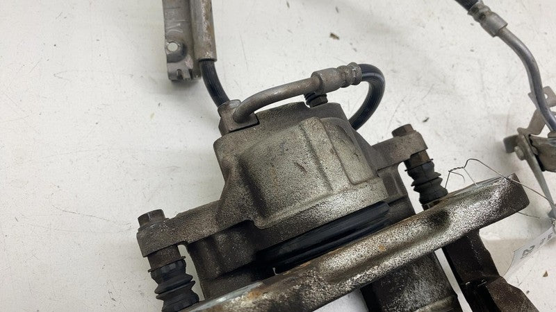 ⭕ 2007-2018 Jeep Wrangler Front Driver Side Caliper w/ Brake Hose Line Left OEM