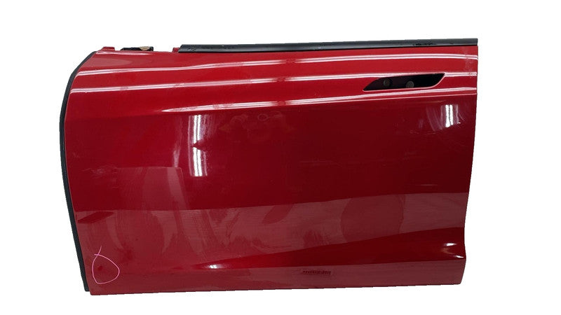 ⭕ 2016-2020 Tesla Model S Front Driver Side Door Shell Panel Left LH Red - PPMR