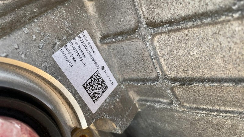 PT00726169 H ⭕ 2025 Rivian R1S Electric Engine Rear Drive Unit Dual Motor Assy PT00726169-H