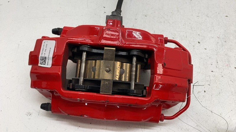 ⭕ 2016-2020 Tesla Model S X Rear Left Side Brembo Brake Caliper Red 10