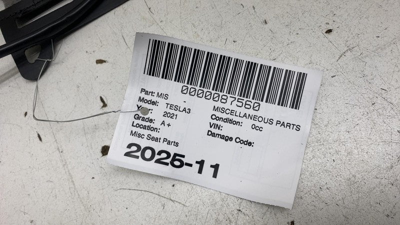 ⭕ 2017-2023 Tesla Model 3 Front Seat Upper Backrest Cushion Right 1452