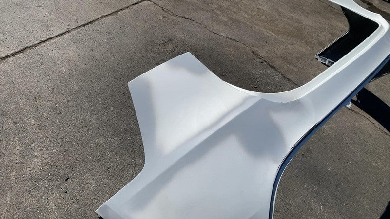 ⭕ 2023-2024 Model Y Front Bumper Cover (No Sensor Hole) White - PPSW 1