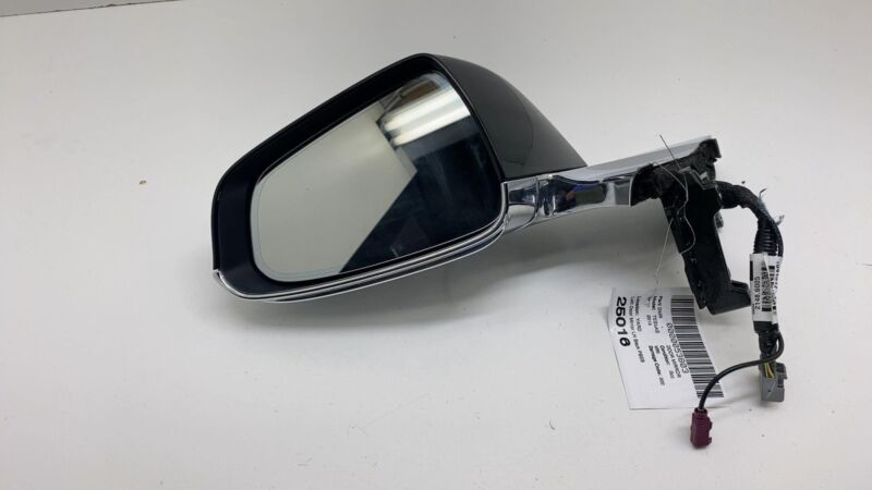 2012-2015 Tesla Model S Driver Exterior Rear View Door Mirror Left LH Black PBSB