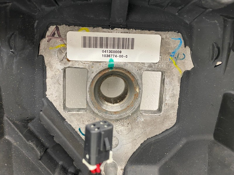 1036774-00-C ⭕2012-2020 Tesla Model S X Driver Steering Wheel Black Assembly 1036774-00-C OEM