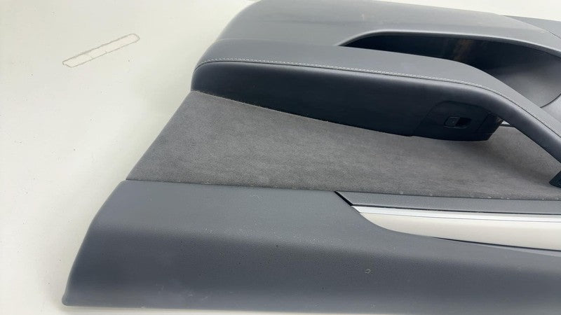 ⭕ 21-23 Model 3 Front Passenger Side Interior Door Panel Trim Card Right White