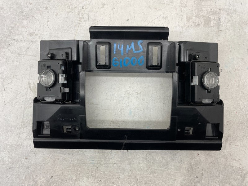 ⭕ 12-20 Tesla Model S MS Front Overhead Console Backing Plate w/ Roof 