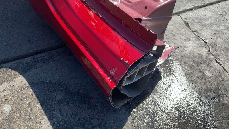 ⭕ 17-20 Tesla Model 3 M3 Rear Right Quarter Panel Structural Frame Cut Red PPMR