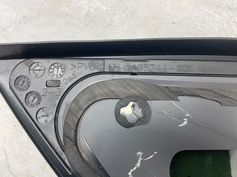 ⭕20-24 Tesla Model Y Rear Driver Side Quarter QTR Window Glass Left 14