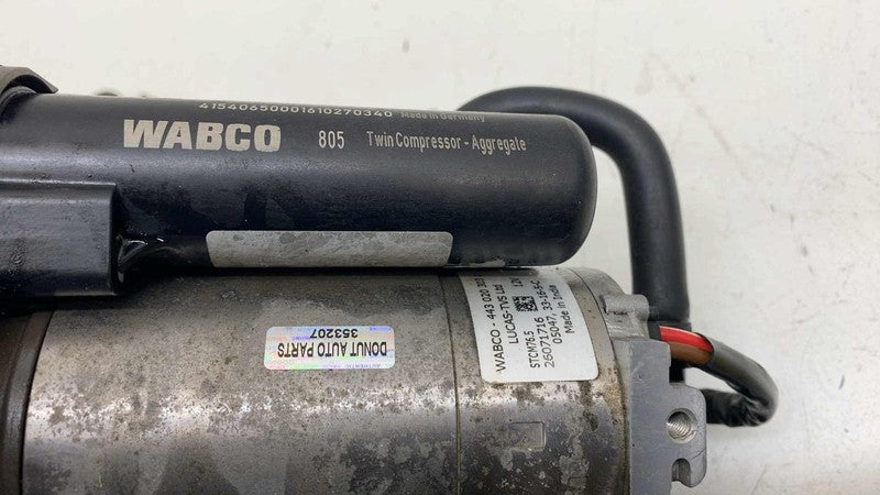 ⭕ 16-20 Model S Wabco Air Suspension Twin Compressor Pump No Sensor w/