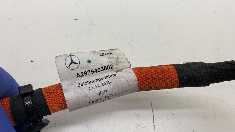 ⭕2022 Mercedes-Benz EQS 450+ Inverter Converter Wiring Harness Cable A