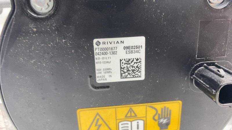 ⭕ 22-24 Rivian R1T Air Conditioning A/C Compressor w/ Mount Bracket PT