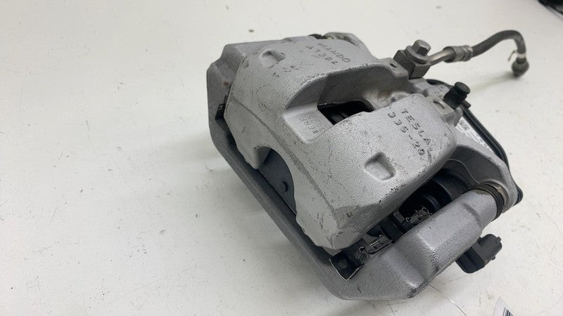 ⭕ 17-25 Tesla Model 3 Y Rear Right Caliper w/ Brake Hose Line BASE 104