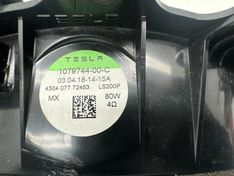 1079744 00 C 17-23 Model 3 Y Front Left / Right Door Audio System Woofer Speaker 1079744-00-C