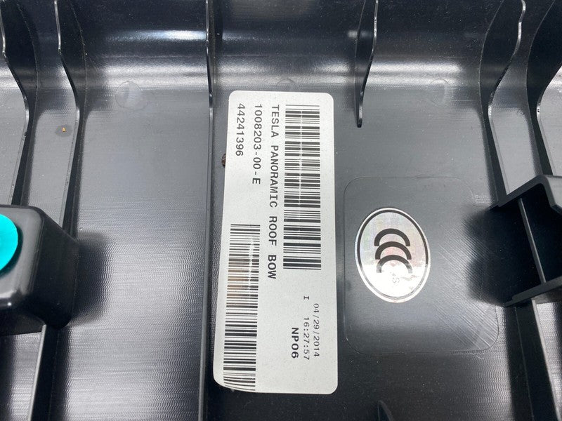 100820300E ⭕ 12-20 Model S MS Sunroof Headliner Panoramic Roof Bow Trim Cover 1008203-00-E