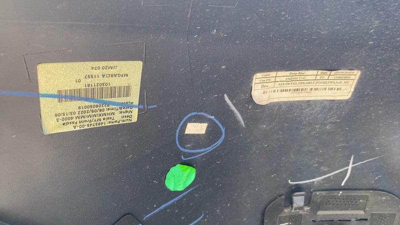 ⭕ 2020-2022 Tesla Model Y Front Bumper Cover w/ Grille Blue - PPSB 149