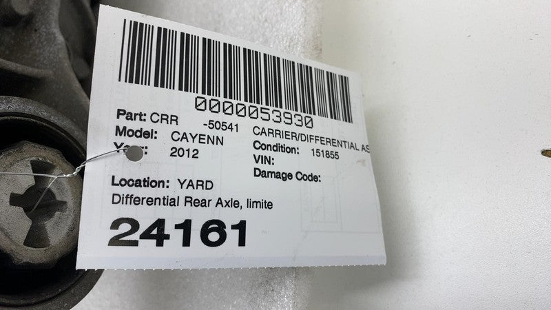 2011-2014 Porsche Cayenne Rear Axle Differential LSD (Electric) 4.8L N