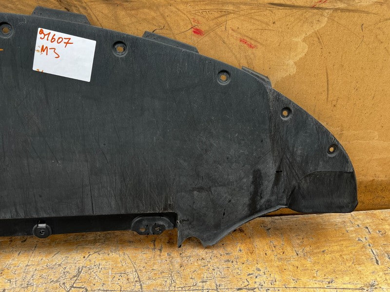 ⭕ 17-23 Model 3 Front Bumper Lower Valance Under Tray Diffuser OEM 108
