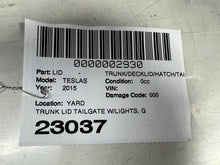 ⭕ 2012-2015 Tesla Model S Rear Tailgate Hatch Panel & Liftgate Glass Blue - PPSB