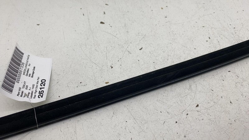 ⭕ 2020-2024 Tesla Model Y MY Rear Right Side Door Window Seal Molding Belt Strip