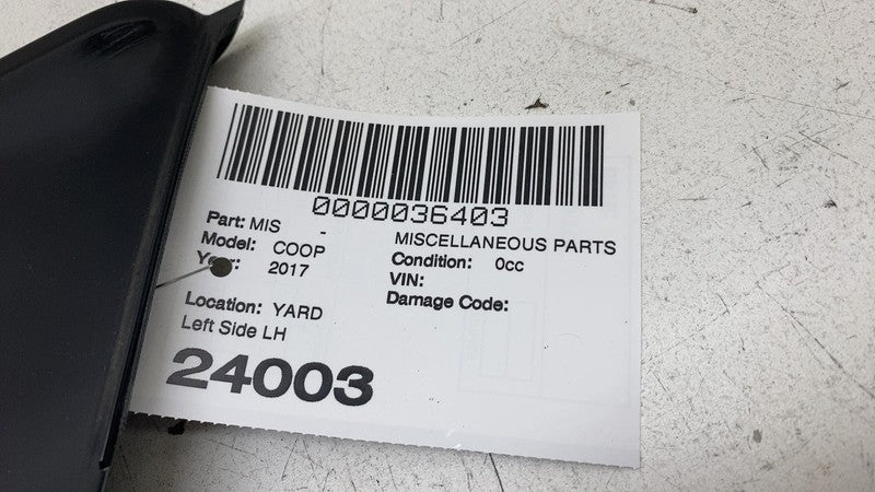 7328875 ⭕2015-2020 Mini Cooper S Rear Driver Exterior D-Pillar Trim Molding Left 7328875