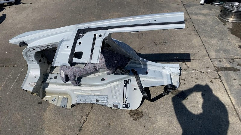 ⭕ 21-24 Ford Mustang Mach-E Rear Driver Side Quarter Panel Cut Out Left White A3