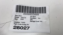 2017-2023 Tesla Model 3 Passenger Side Lower Knee Safety Airbag Module Right RH
