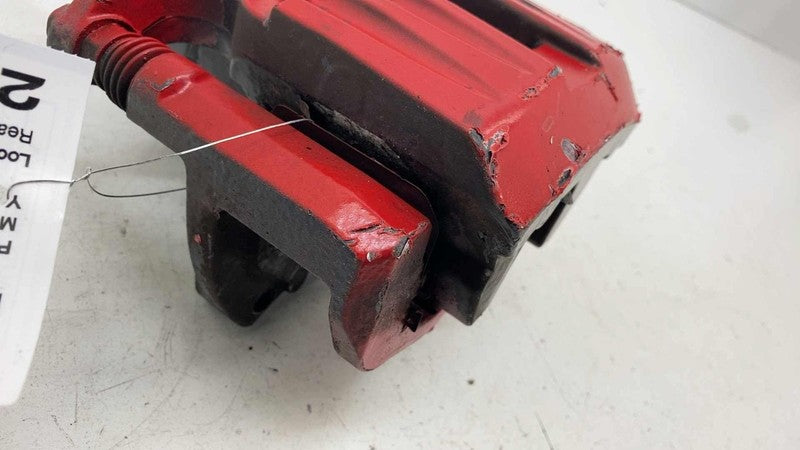 ⭕ 16-20 Model X Rear Passenger Caliper Red w/ Brake Hose Line Right 10