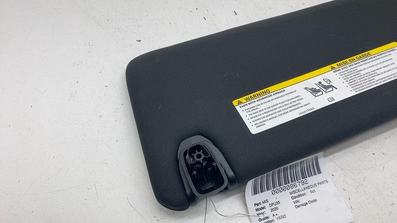 ⭕ 2019-2020 RAM 3500 Front Passenger Side Sun Shade Visor Sunvisor Rig