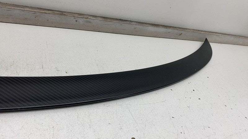 ⭕ 16-20 Model S Rear Trunk Liftgate Lid Spoiler Wing Carbon Fiber 1121