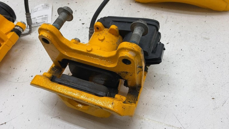 PT00000728 2022-2024 Rivian R1T R1S Adventure Set of 4 Front & Rear Brake Caliper Yellow