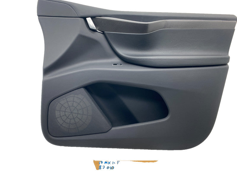 ⭕ 16-20 Model X Front Right Door Panel Trim Card Cover w/ Molding 1055