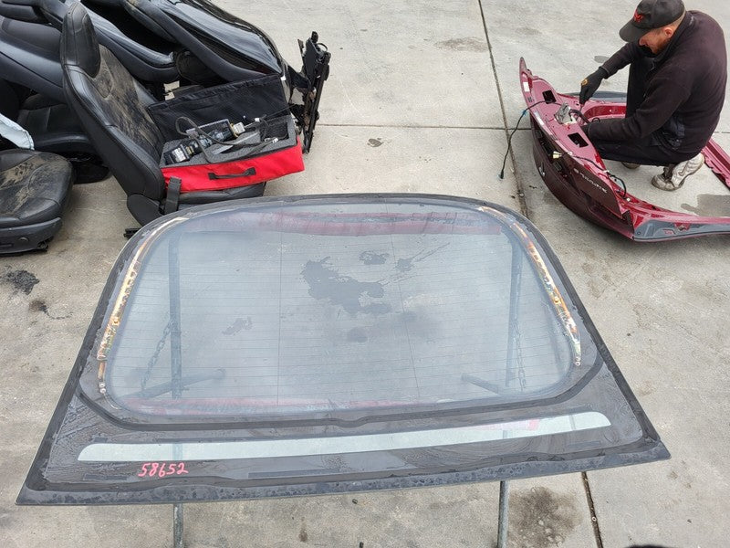 ⭕️ 2012-2017 Tesla Model S Rear Tailgate Liftgate Trunk Lid Back Window Glass