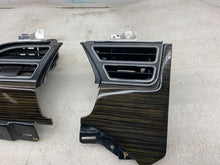 ⭕2016-2020 Tesla Model S MS SET of Dash A/C Air Vent Outlet Dashboard Trim Panel