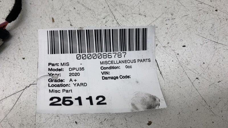 ⭕ 2019-2020 RAM 3500 Rear Passenger Right Door Wire Wiring Harness RH 