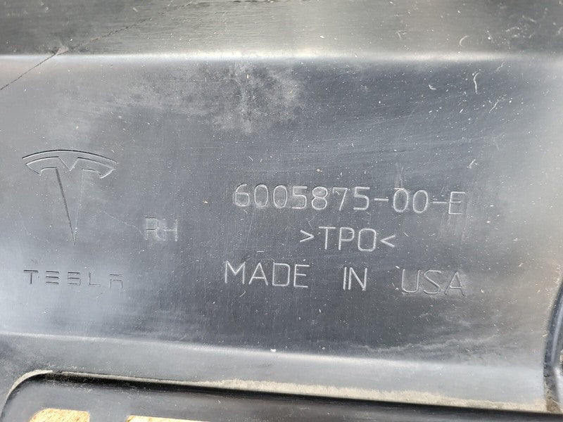 600586500E ⭕2012-2020 Tesla Model S Rocker Panel Outer Sill Molding Right Side 6005865-00-E