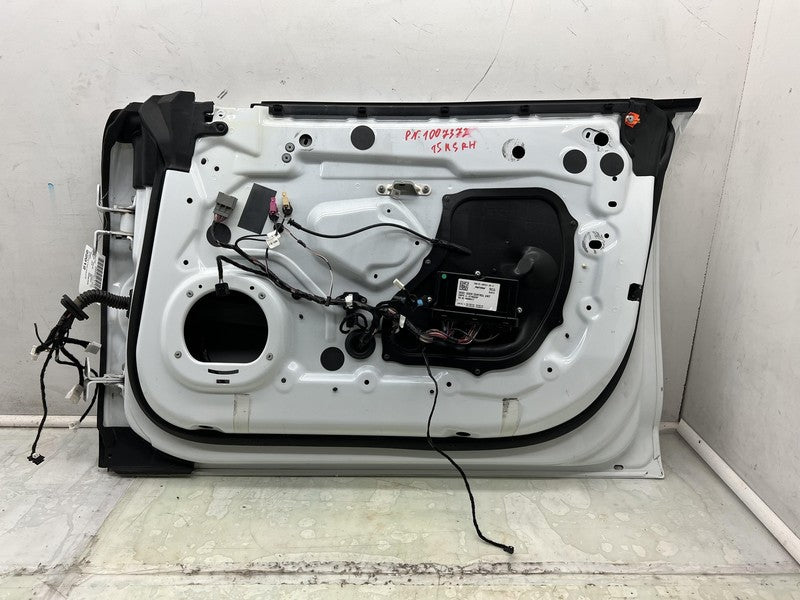 2012-2015 Tesla Model S MS Front Door Shell Panel Right RH Assy OEM White PBCW