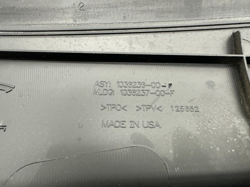 103623600F ⭕ 16-20 Tesla Model X Front Side Underhood Apron Trim Cover Left LH 1036236-00-F
