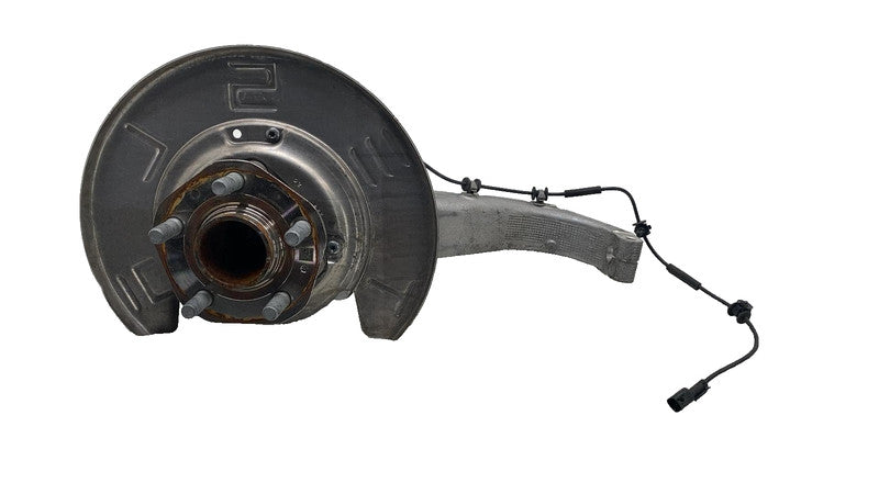 104412200E 17-23  Model 3 Front Left Spindle Knuckle w/ Wheel Hub & Shield RWD 1044311-00-E