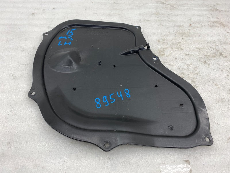 100245800F ⭕ 12-20 Tesla Model S Front Side Door Inner Plate Cover Panel Left 1002458-00-F