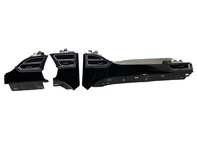 ⭕2012-2015 Tesla Model S MS SET of Dash A/C Air Vent Outlet Dashboard Trim Panel